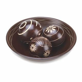 Umber Decorative Balls Set