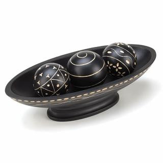 Ebony Decorative Ball Tray