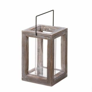 Rustic Garden Wooden Lantern