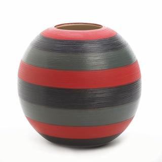 Safari Stripes Round Vase