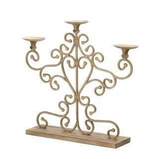 Antiqued Candelabra