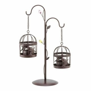 Birdcage Duo Candleholder