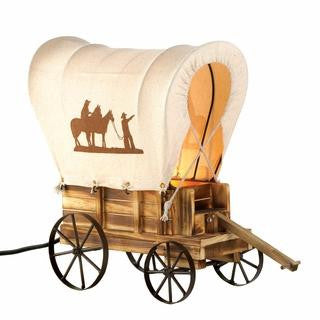 Western Wagon Table Lamp