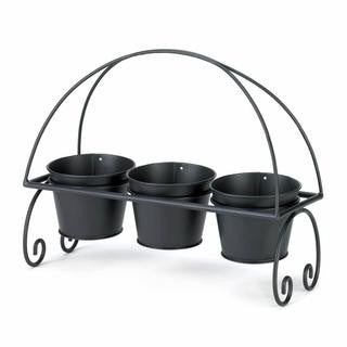 Metal Planter Trio