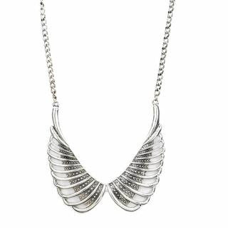 Silver Wings Necklace