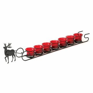 Reindeer Sleigh Candle Display