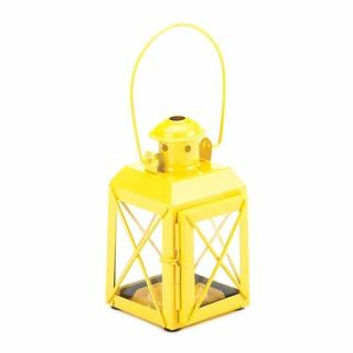 Yellow Railway Candle Lantern Lamp