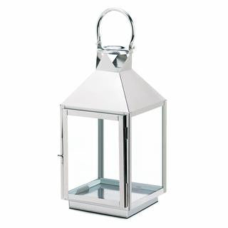 Dapper Large Stainless Steel Lantern