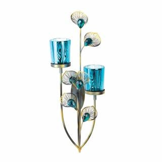 ePeacock Plume Wall Sconce