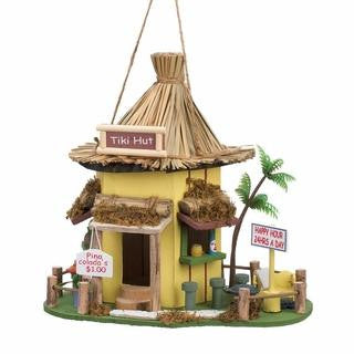 Tiki Hut Birdhouse