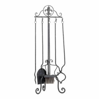 Fleur-De-Lis Fireplace Tool Set