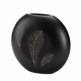 Feather Imprint Vase