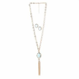 Opalescent Tassel Jewelry Set