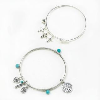 Charming Bangle Bracelet Set