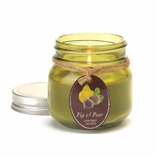 Fig & Pear Mason Jar Candle