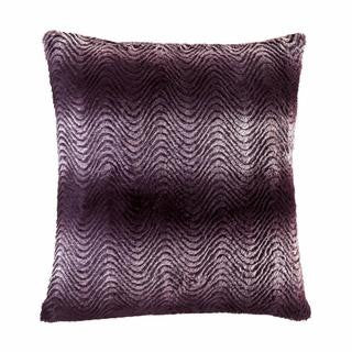 Orchid Ombre Faux Fur Pillow