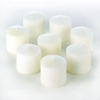 Unscented Mini Pillar Candle Set