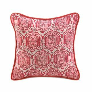 Jute Red Pillow