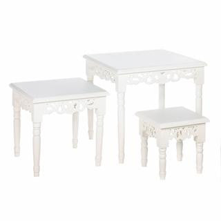 Cottage Chic Nesting Accent Tables