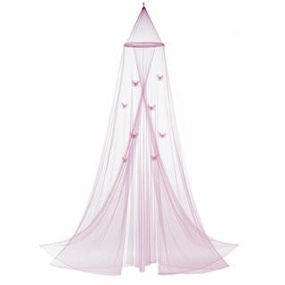 Pink Butterfly Bed Canopy