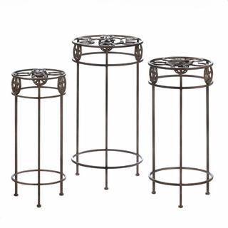 Lonestar Horseshoe Plant Stand Trio Set