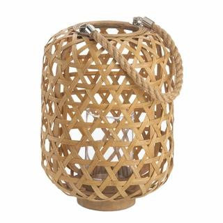 Large Woven  Bamboo Lantern