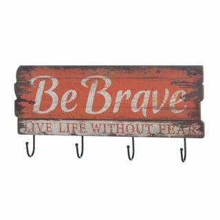 Be Brave Wall Hook