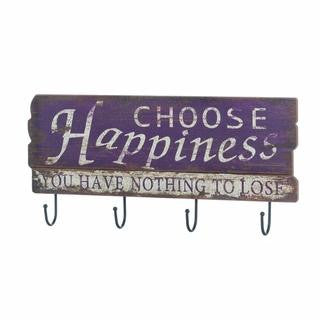 Choose Happiness Wall Hook