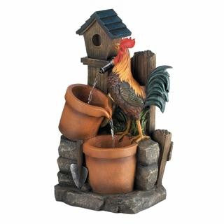 Rooster Fountain