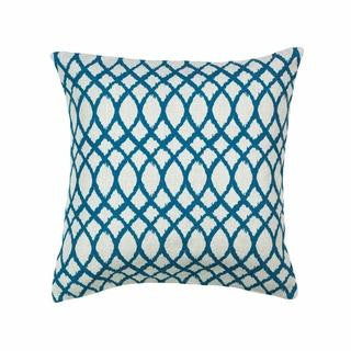 Teal Tide Throw Pillow