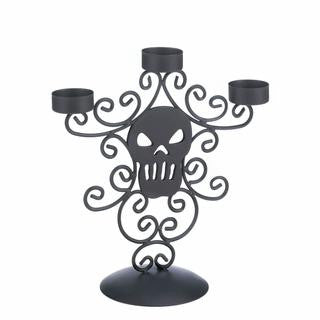 Bandit Skull Candelabra