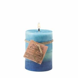 Soothing Leaf Pillar Candle