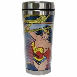 Wonder Woman DC Comics 16 Oz. Travel Mug