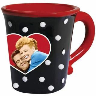 I Love Lucy Lucy Loves Ricky 10 Oz. Mug