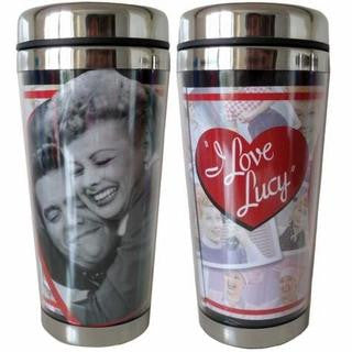 I Love Lucy Loving Memories 16 Oz. Travel Mug