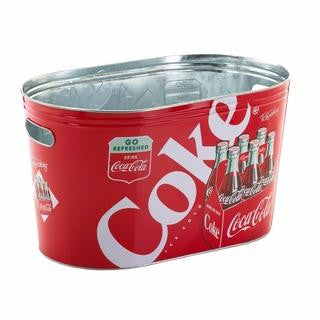 Coke Galvanized Large Oval Party Tub