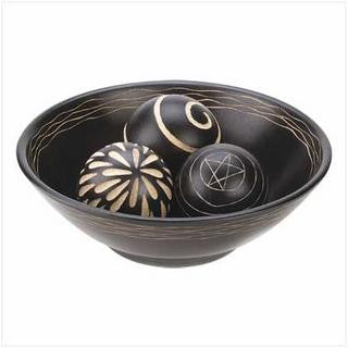 Artisan Deco Bowl & Balls