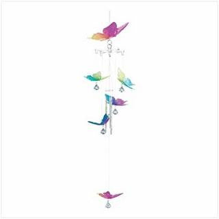 Rainbow Butterfly Windchime