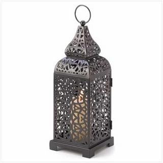 Moroccan Tower Candle Lantern