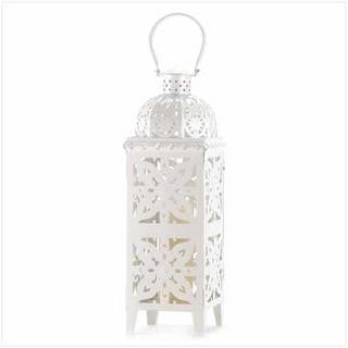 Giant Size White Medallion Lantern