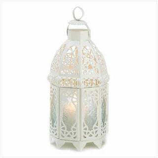 White Lattice Lantern