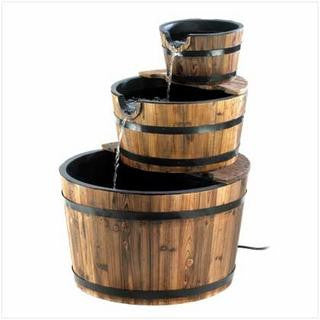 Apple Barrel Fountain