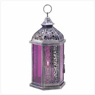 Enchanted Amethyst Candle Lamp