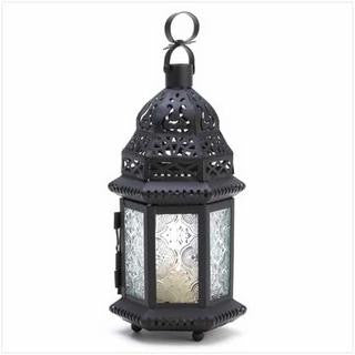 Winter Fire Candle Lantern