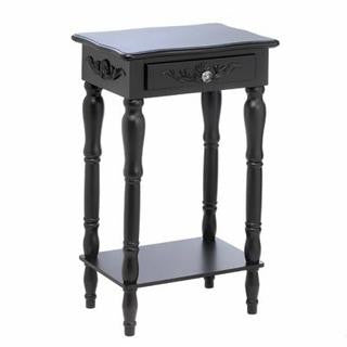 Colonial Carved Side Table