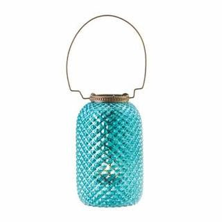 Blue Diamond Candle Lantern