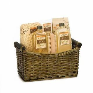 Eco Vanilla Ginger Spa Basket