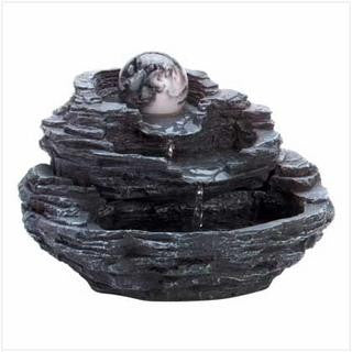 Rock Design Desk Fountain