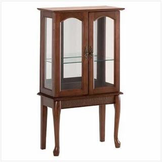 Wood Curio Cabinet