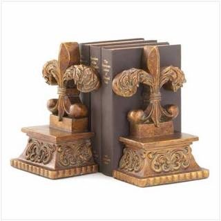 Fleur De Lis Bookends